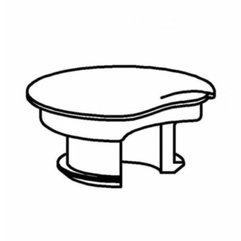 Picture of Winco 3147360 Replacement Stainless Steel Lid for Carafe - Frilich 3ME020