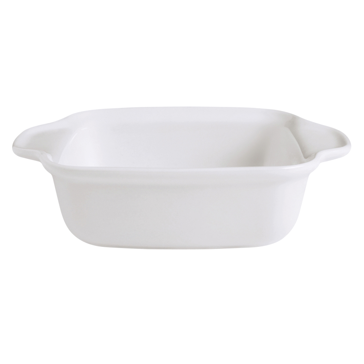Picture of Winco PA1101809024 21.2 oz Bright White Porcelain Lasagna Dish, 7.08 x 5.75 in., Corona Actualite - 2 Dozen