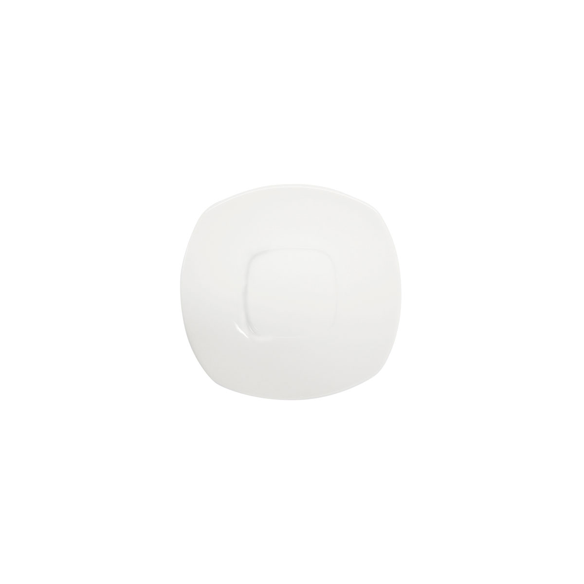 Picture of Winco PL1100180312 Dish 16.1 cm Square Block - White - 1 Dozen