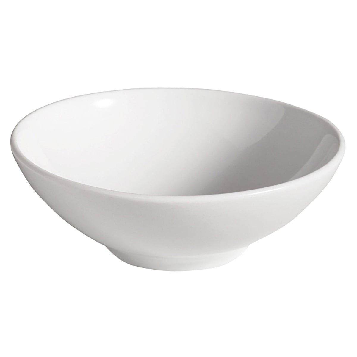 Picture of Winco PA1101930024 2.7 oz Bright White Porcelain Mini Bowl & Ramekin, 3.75 in. Dia., Corona Elegance - 2 Dozen