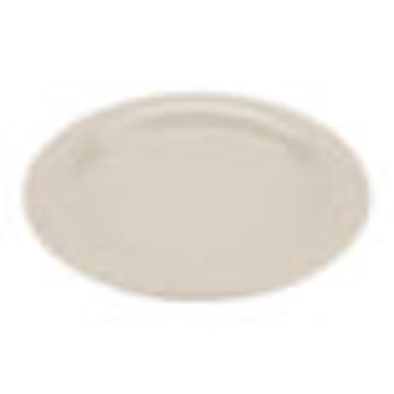Picture of Winco NP-9-IR 9 in. Narrow Rim Plate - Ironstone