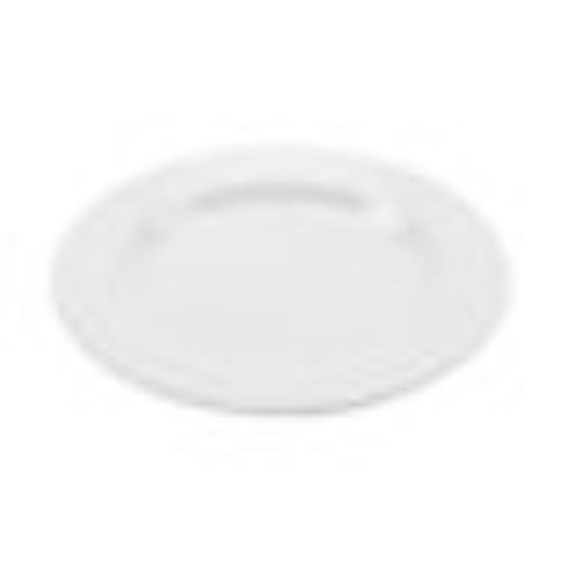 Picture of Winco PT-10-MN-W 10.5 in. Textured Rim Plate - White