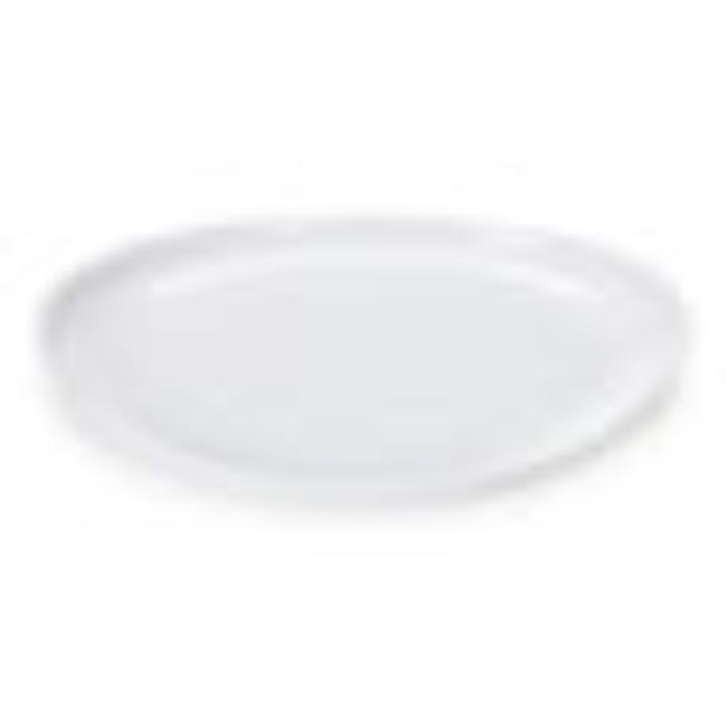Picture of Winco CS-6112-W 13.25 x 9.5 in. Oval Coupe Plate - White