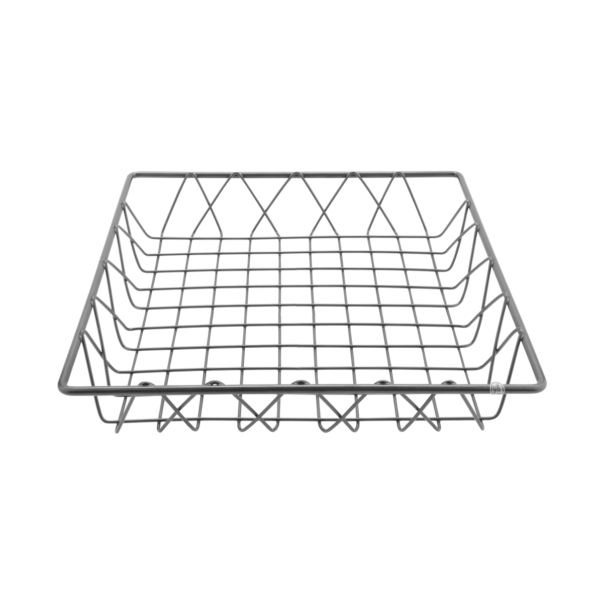 IR-911 12 in. Square Wire Basket, 2 in. Deep - Each 6