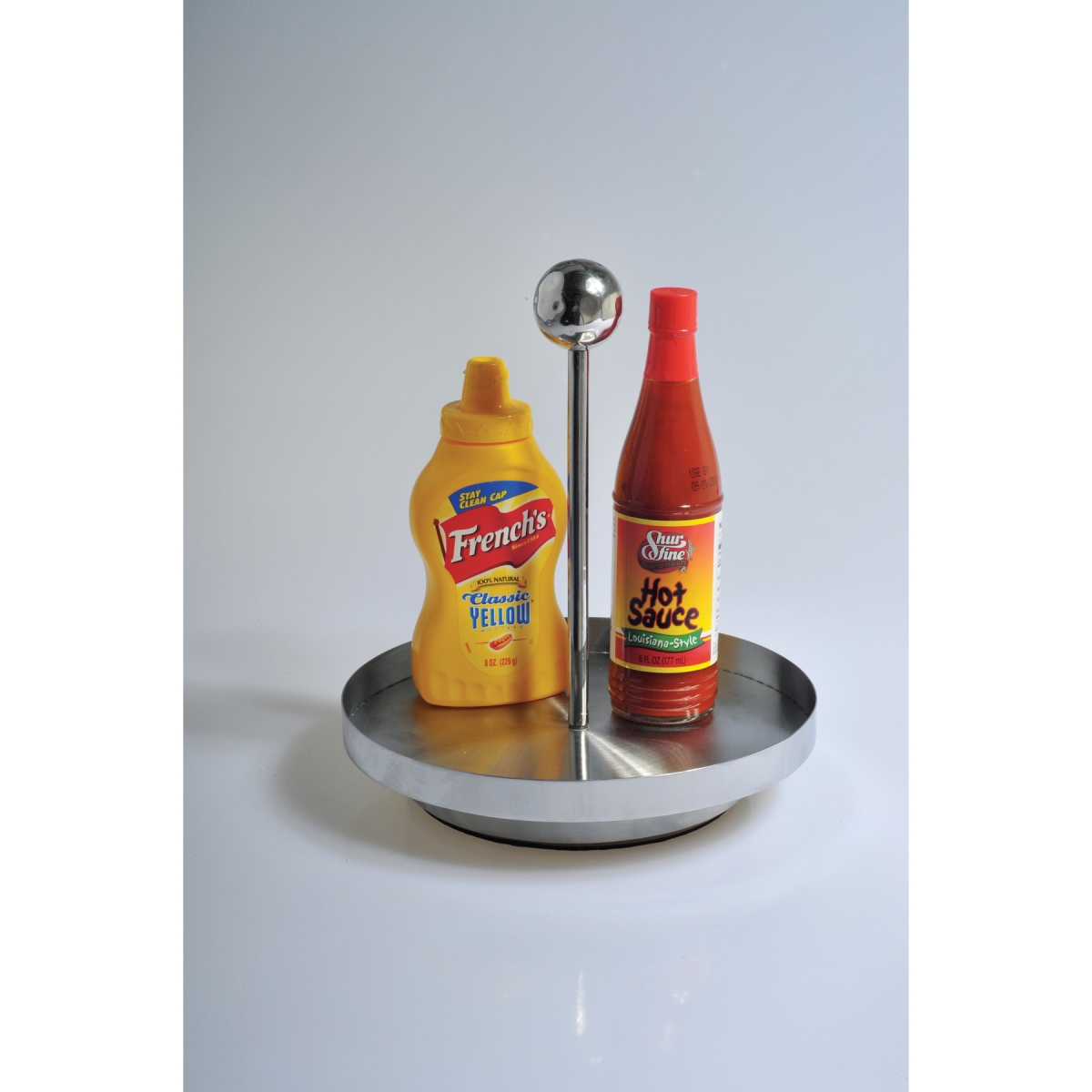 Picture of Winco SSLS-08 10 in. Stainless Steel Lazy Susan, 8 in. Tall