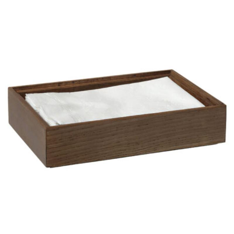 Picture of Winco WB-962WD-GA 9 x 6 in. Rectangular Stackable Wood Display Box & Condiment Organizer, 2 in. Tall - Grey Ash