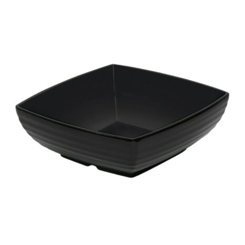 Picture of Winco ML-66-BK 1.75 qt. - 1.8 qt. Rim-Full - 8 in. Square Bowl, 2.75 in. Deep - Black