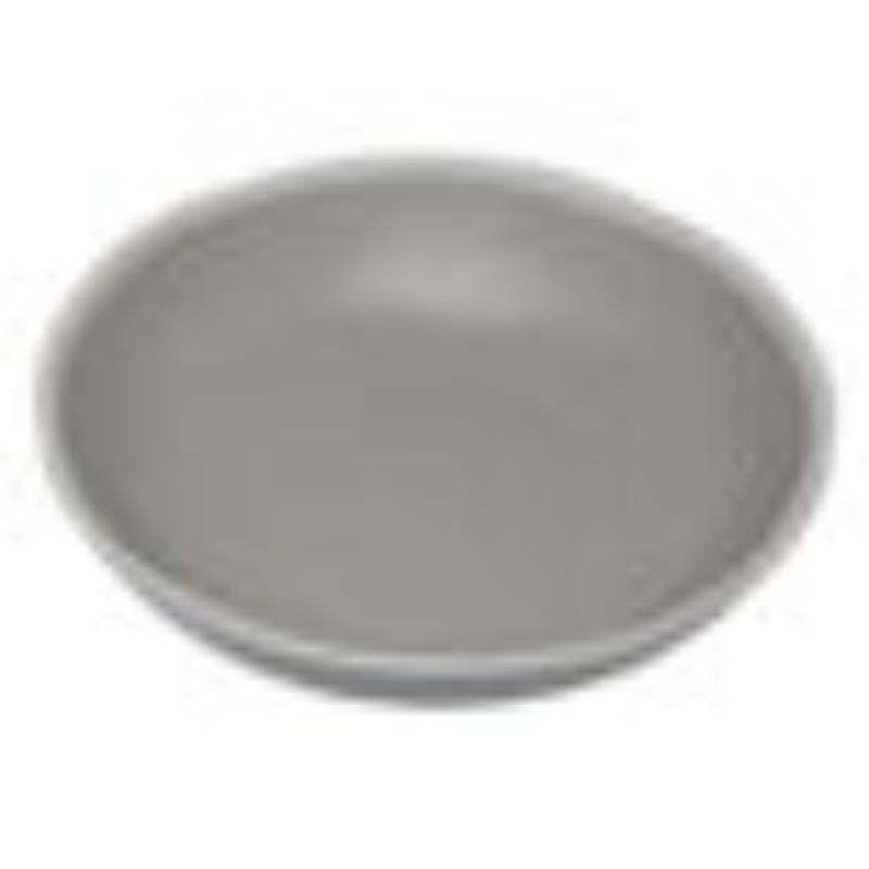 Picture of Winco B-310-DVG 1.5 qt. Dove Grey Melamine Large Entree Salad, Pasta Bowl - 1.9 qt. Rim-Full - 10 in. Top Dia., 2.25 in. Deep, G.E.T. Pottery Market Glazed