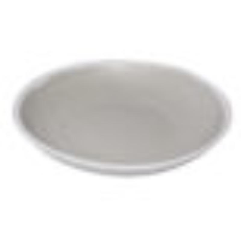 Picture of Winco P-83-DVG 8.3 in. Dove Grey Melamine Small Round Coupe Salad Plate, G.E.T. Pottery Market Glazed