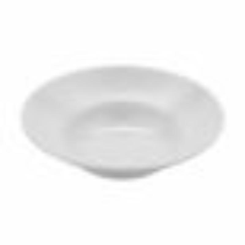 Picture of Winco B-352-MN-W 11 qt. Melamine White, Textured Rim, Round Large Display Bowl - 22 qt. Rim-Full - 22 in. Top Dia., 7 in. Deep, G.E.T. Minski