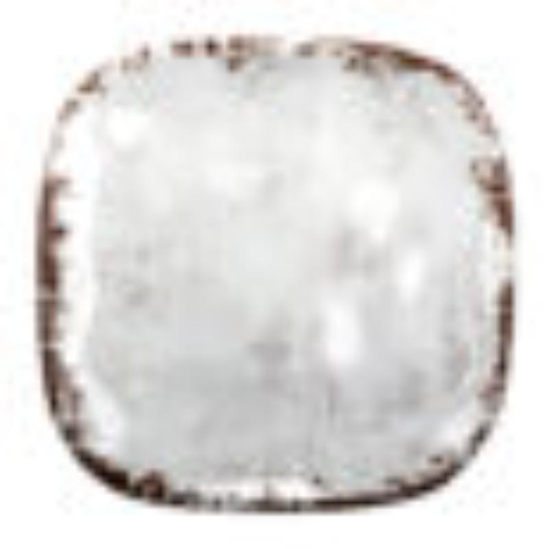 Picture of Winco SCS-6-FM 6 in. Melamine Small Square Bread & Side Dish Plate, G.E.T. French Mill
