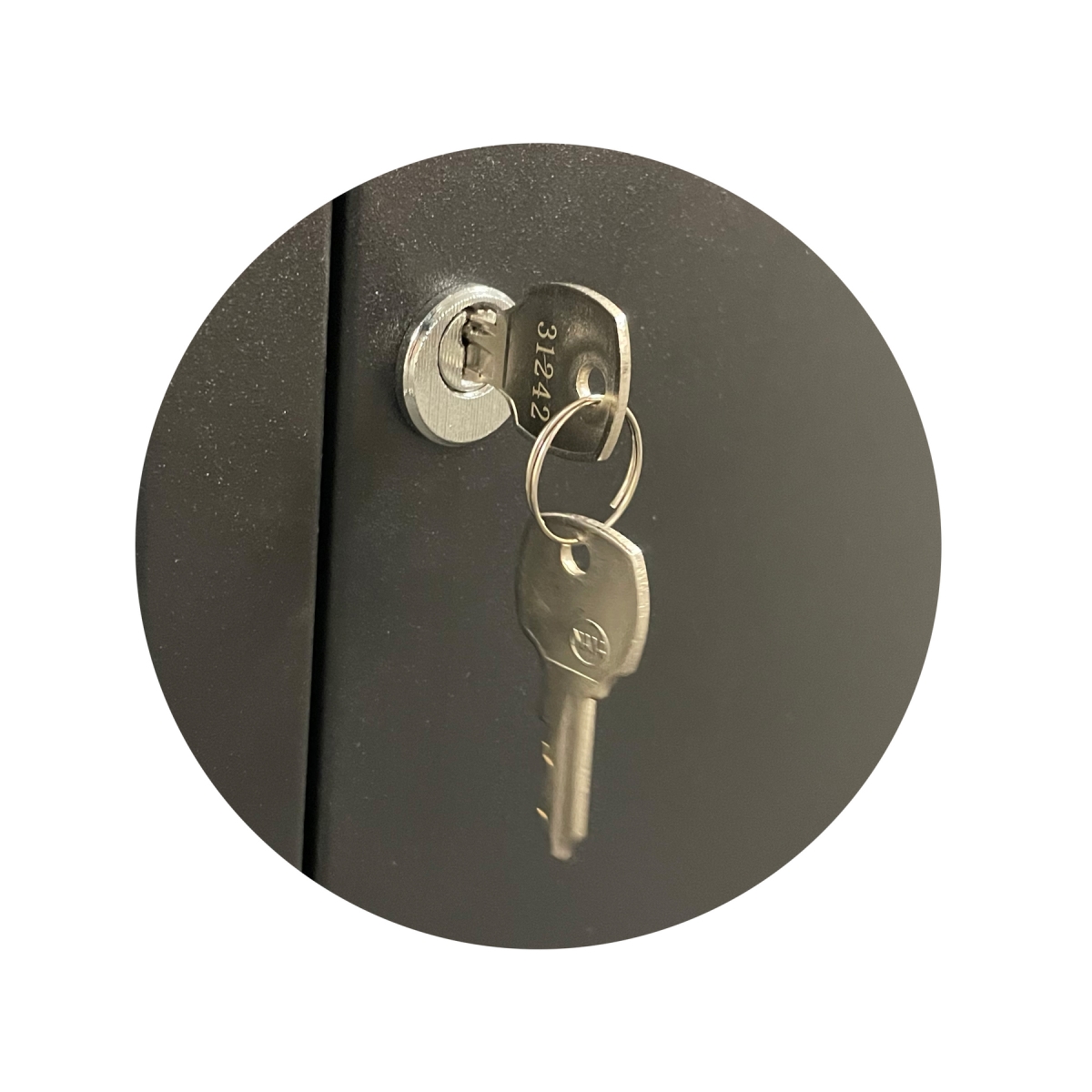 Picture of Winco BIN-KEY Replacement Keys for BIN-1-BK & BIN-1-BK-NS - Set of 2