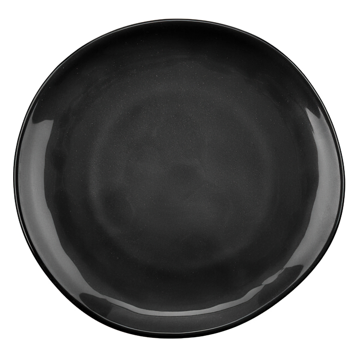 Picture of Winco CS-10-CSS 10.5 in. Melamine Irregular Round Coupe Plate - Cosmo Stardust - G.E.T - 1 Dozen