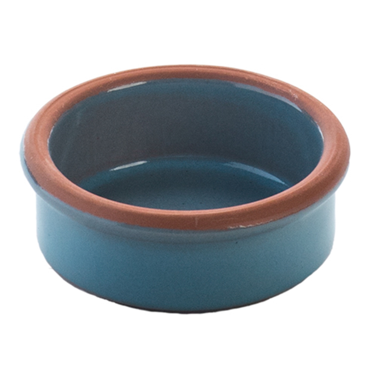 Picture of Winco SH0106B 1.69 oz Stone Heart Blue Terracotta Casserole, 2.36 x 0.94 in. - G.E.T, Cheforward - Each 24