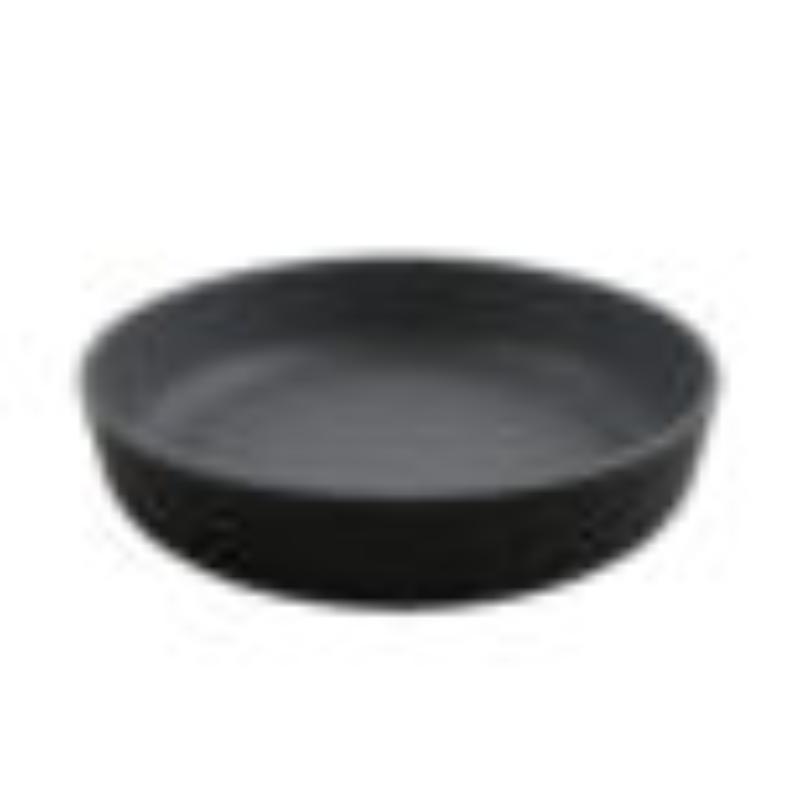 Picture of Winco RB-9-GRM-BKM 9 in. Low Street 42 oz Melamine Bowl - 54 oz Rim Full - Grey Matte Inside & Black Matte Outside, G.E.T. Roca