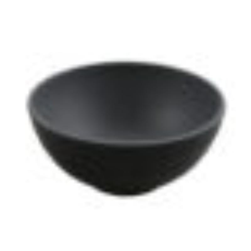 Picture of Winco RB-70-GRM-BKM 7 in. Ramen 32 oz Melamine Bowl, Grey Matte Inside & Black Matte Outside, G.E.T. Roca