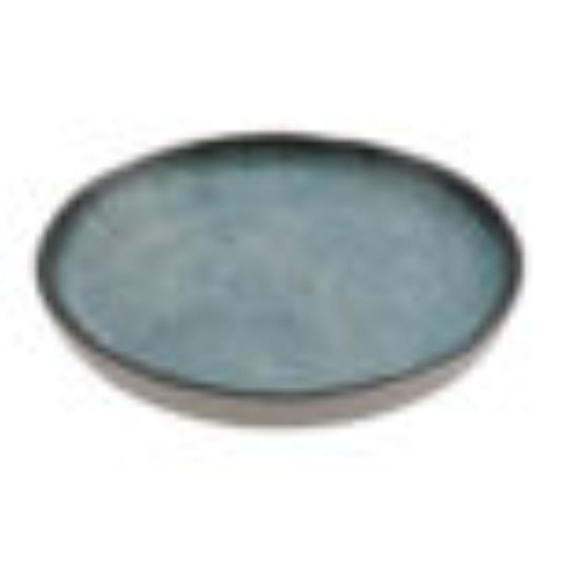 Picture of Winco 20013-REB 6 in. Savor Robin Egg Blue Round Melamine Plate, 6 x 6 x 0.75 in., G.E.T., Cheforward