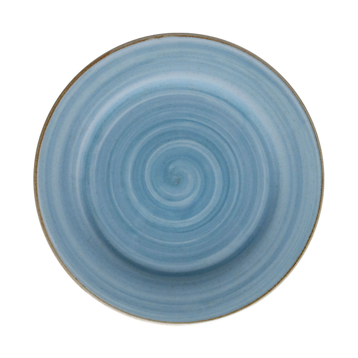 Picture of Winco PA1604902912 12.25 in. Rolled Edge Grey Artisan Plate, Brown Artisan, Blue Artisan - 2 Dozen