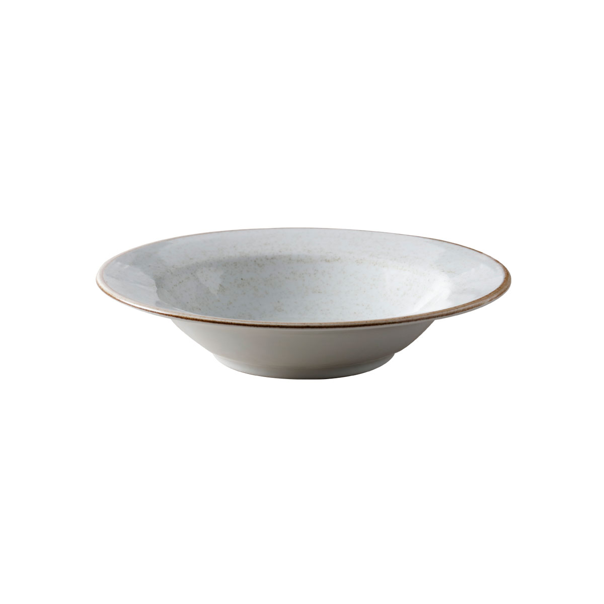 Picture of Winco PA1605903712 9.75 in. Rimmed Bowl 18.6 oz - G.E.T, Beige Artisan - 1 Dozen