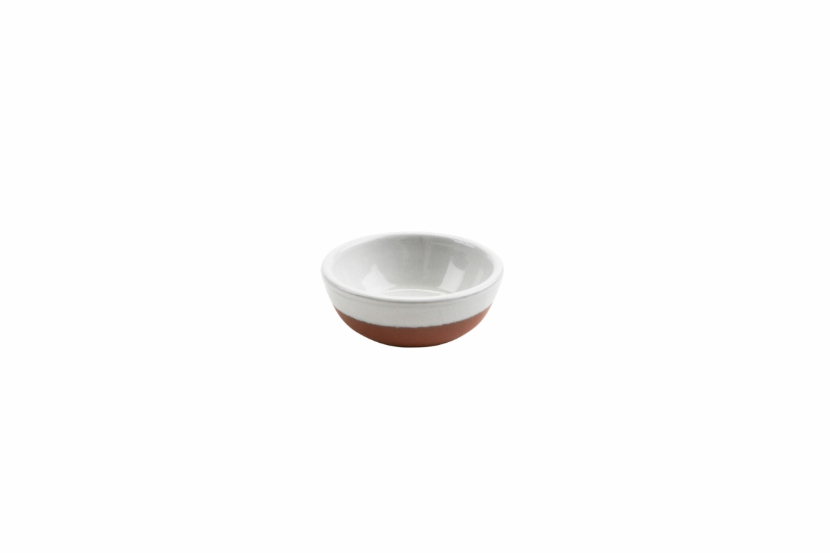 Picture of Winco SH.BL-1316WHT 2.19 oz Stone Heart White Terracotta Chinese Bowl, 3.14 x 1.18 in. - G.E.T, Cheforward - Each 24