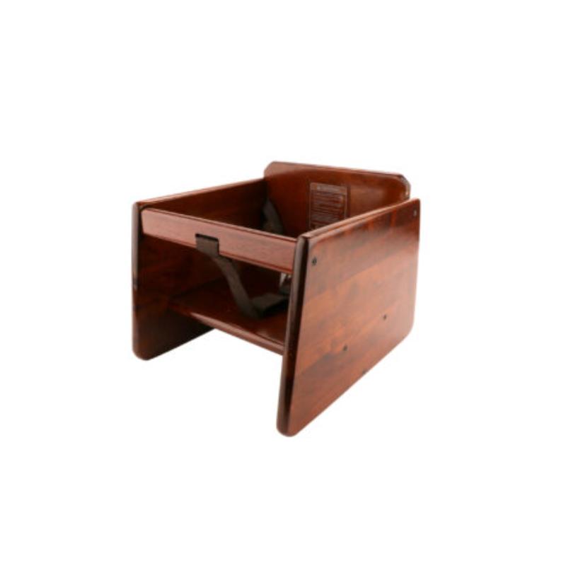 Picture of Winco BS-200-MOD-W2 Booster Seat Modified, Double Straps - Walnut
