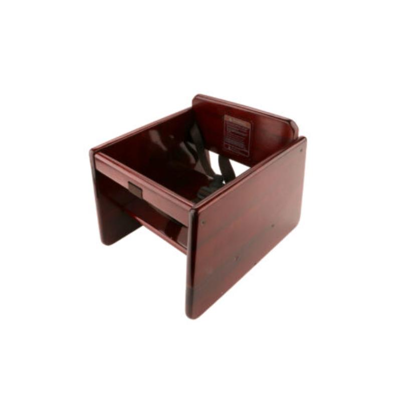 Picture of Winco BS-200-MOD-M2 Booster Seat Modified, Double Straps - Mahogany