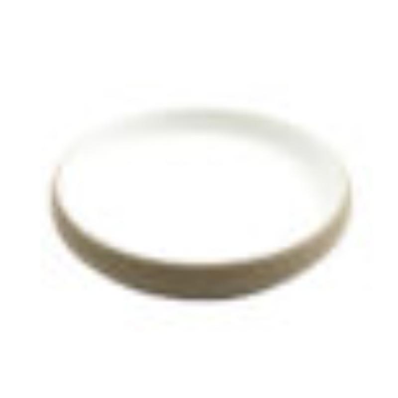 Picture of Winco 21377-TOH-SND 6.5 in. Hatch Touch of Honey Interior & Sandstone Exterior Round Melamine Plate, 6.5 x 6.5 x 1 in., G.E.T., Cheforward