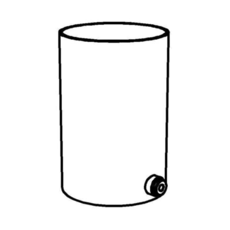 Picture of Winco 3170211 5.3 qt. & 1.3 gal - 5L Replacement San Plastic Container for Elegance Juice Dispenser - Frilich 3SA011 - Clear