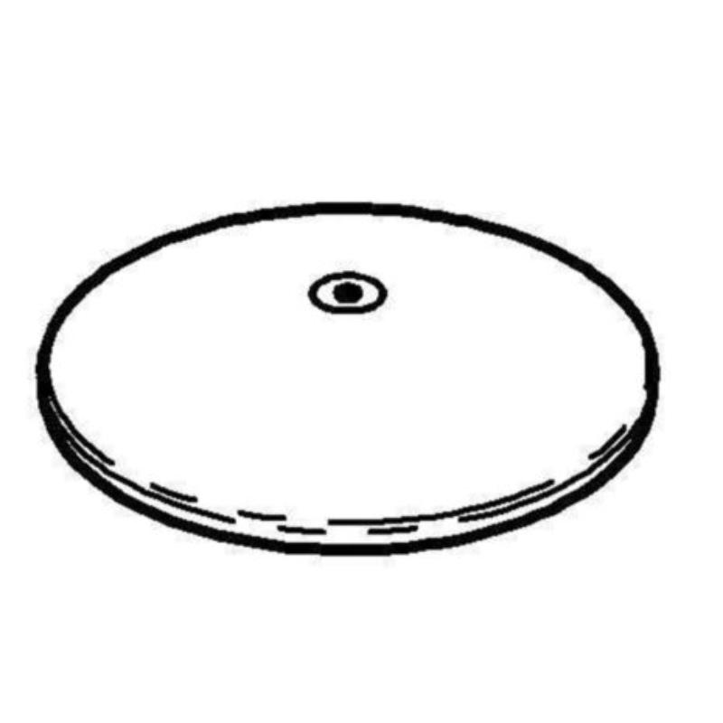 Picture of Winco 3170904 Replacement Stainless Steel Lid for Elegance Juice Dispenser Without Knob - Frilich 3DE063