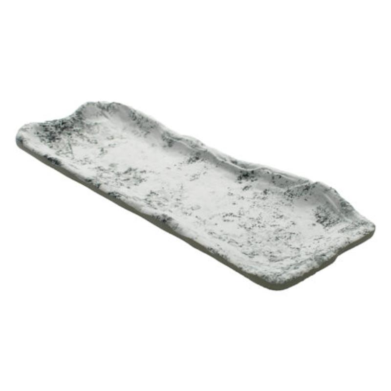 Picture of Winco 15005103006 11.8 in. Endure Pebble Oblong Melamine Plate - Large - 11.8 x 4.9 x 1.1 in., G.E.T., Cheforward