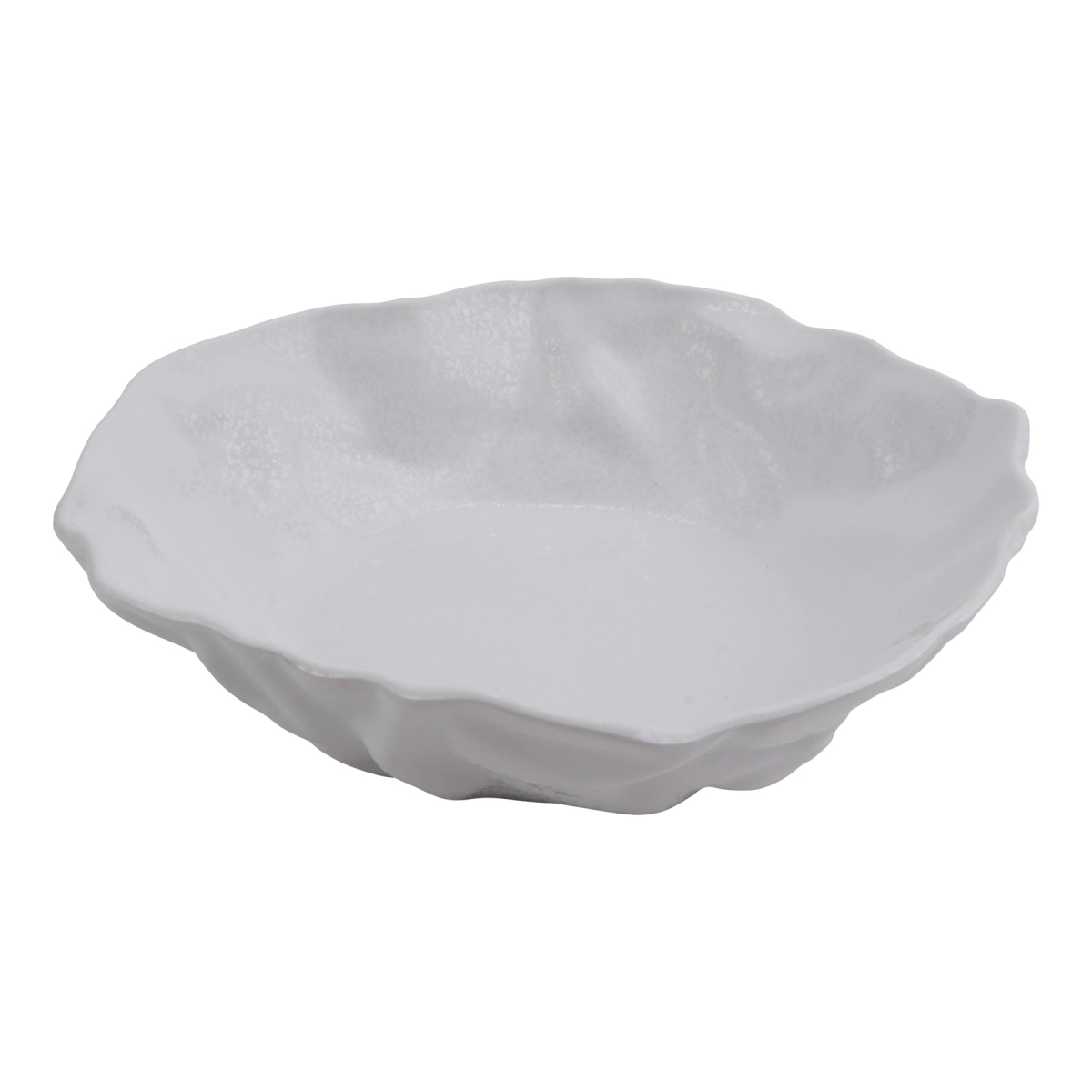 Picture of Winco RNX209 143.75 oz Rainex Showered White Buffet Melamine Bowl - Extra Large - 14 x 14 x 2.25 in. - G.E.T, Cheforward - Each 6