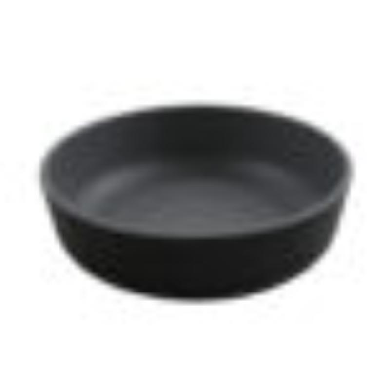 Picture of Winco RB-7-GRM-BKM 7 in. Low Street 24 oz Melamine Bowl - 30 oz Rim Full - Grey Matte Inside & Black Matte Outside, G.E.T. Roca
