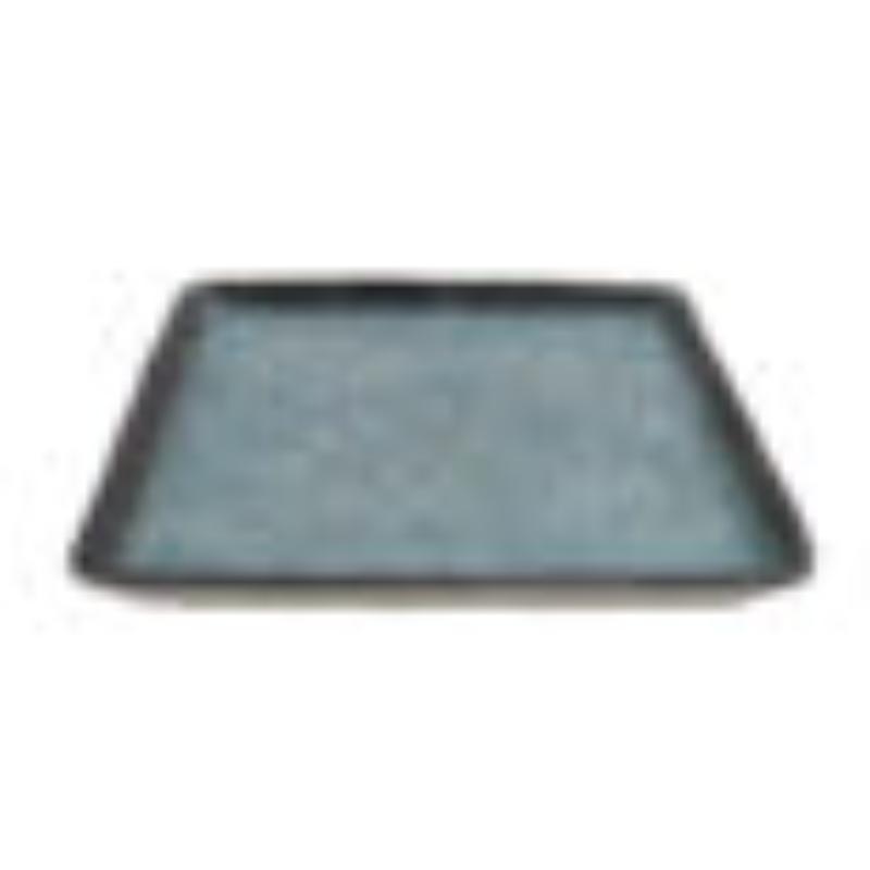 Picture of Winco 20031-REB 6 in. Savor Robin Egg Blue Square Melamine Plate, 6 x 6 x 0.56 in., G.E.T., Cheforward