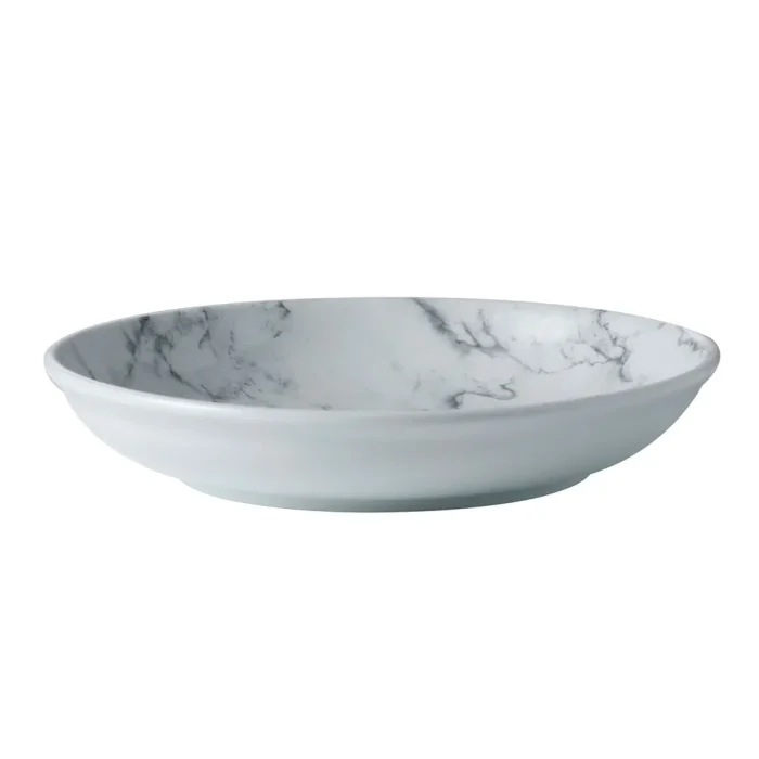 Picture of Winco PA110F837512 10 in. Porcelain Coupe Bowl, 10 x 10 x 4.5 in., G.E.T. Corona Marble - 2 Dozen