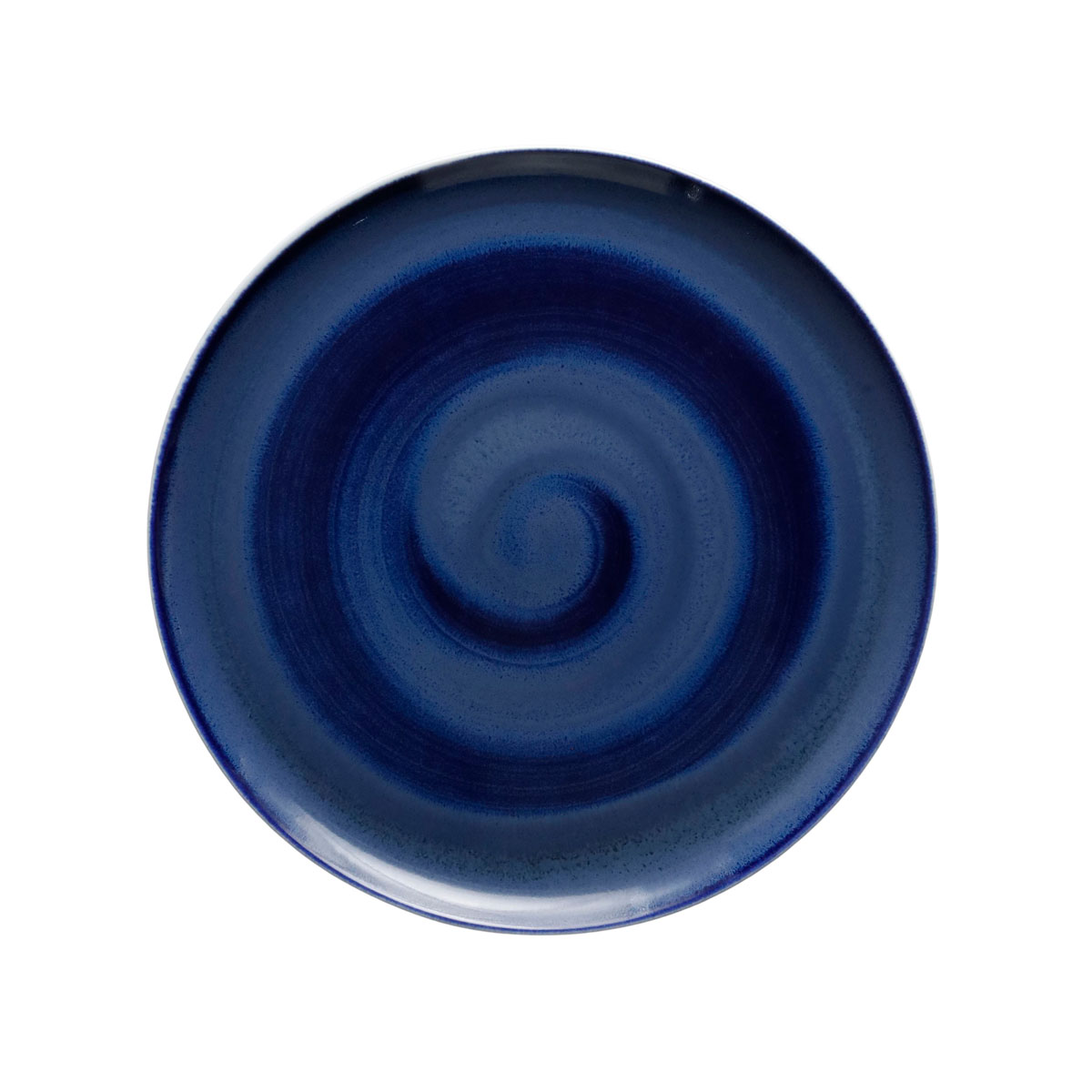 Picture of Winco PA1003712812 Coupe Plate 11 in., Aqua Blue Ocean, 11 x 11 x 0.9 in. - G.E.T, Corona - 1 Dozen