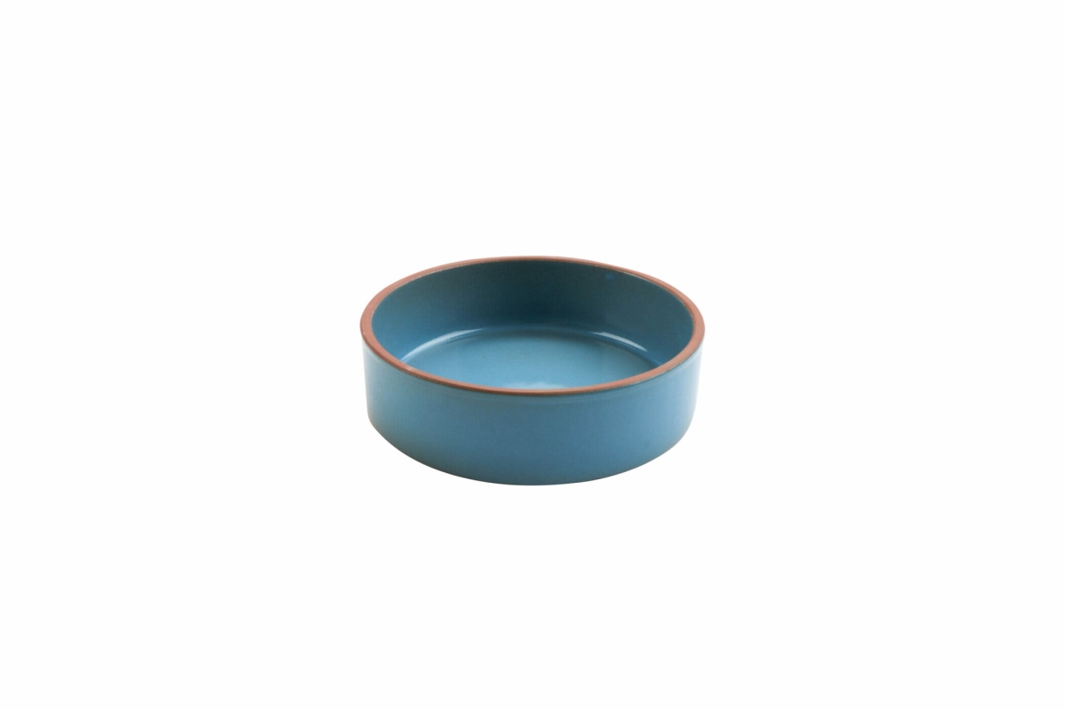 Picture of Winco SH.AZC-CER114BLU 6.9 oz Stone Heart Blue Terracotta Slim Casserole, 5.51 x 1.77 in. - G.E.T, Cheforward - Each 14