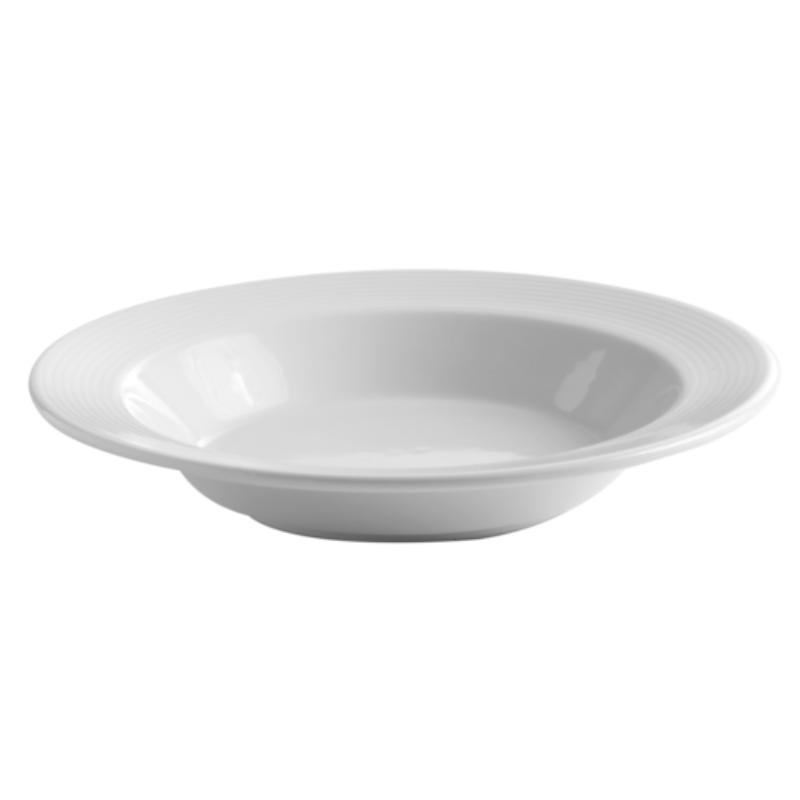 Picture of Winco PA1647903712 9.75 in. Rimmed Bowl, Corona Celtic, 18.6 oz - 12 Each
