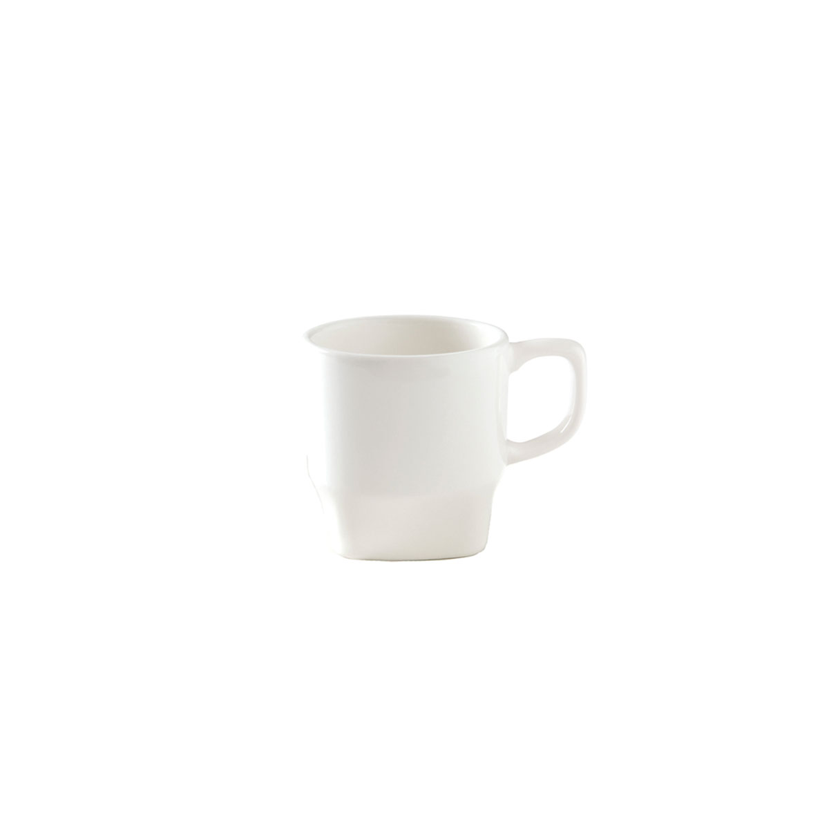 Picture of Winco PL1100184312 Pocillo TE 255CC Square Block - White - 1 Dozen
