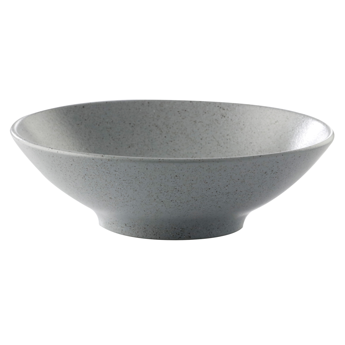 Picture of Winco PA1944923324 29.8 oz Speckled Grey Reactive Glaze Porcelain Bowl, 8.25 in. Dia., Corona Cosmos Moon - 2 Dozen