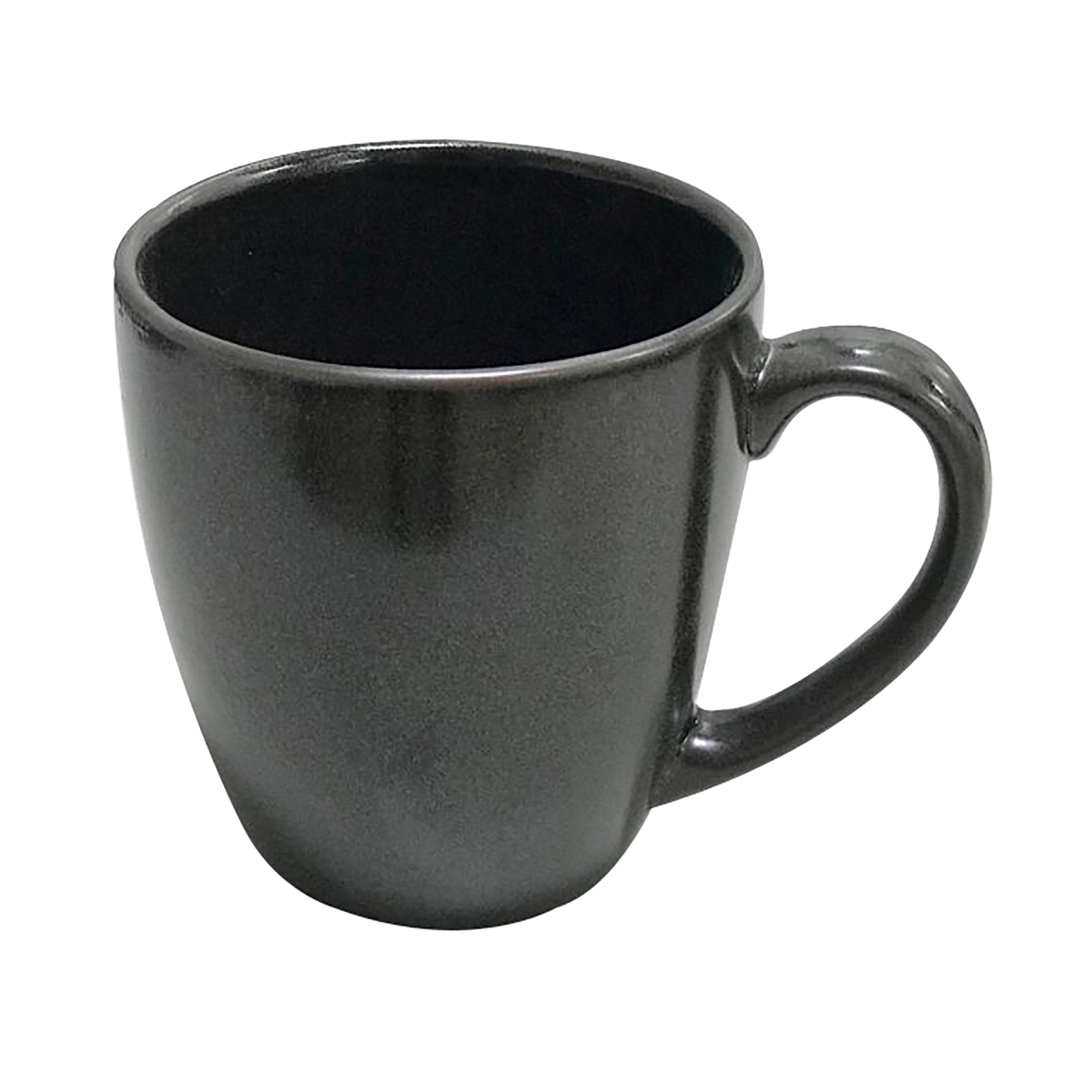 Picture of Winco PP1942526424 13.3 oz Brown Reactive Glaze Porcelain Mug, 5.13 in. Dia. with Handle, Corona Cosmos Mercury - 2 Dozen