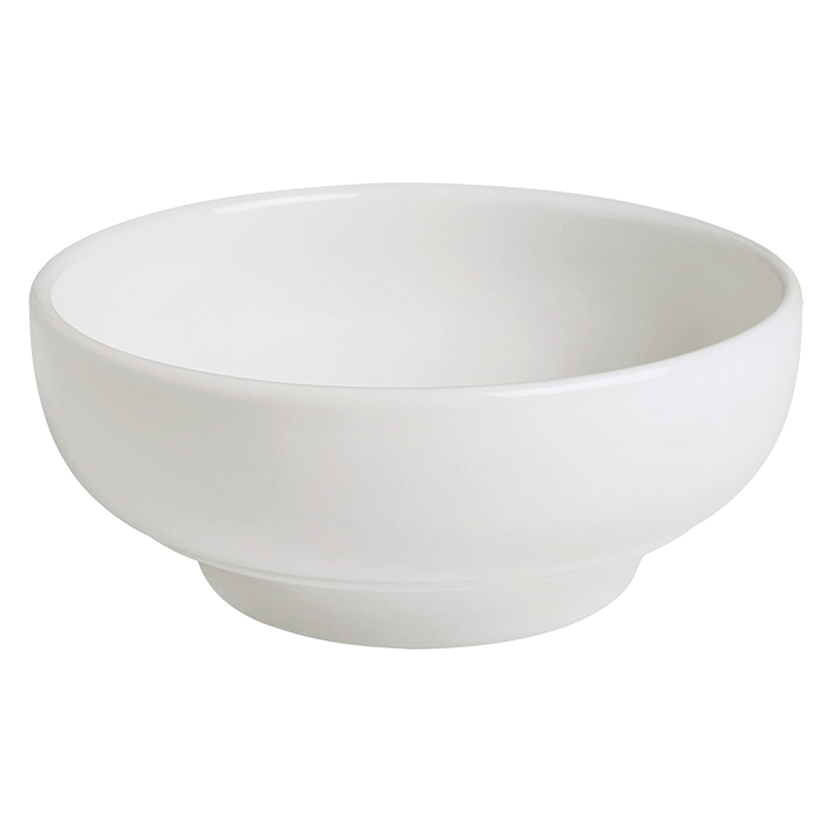 Picture of Winco PA1101715324 19.6 oz Bright White Porcelain Rice & Cereal Bowl, 6 in. Dia., Corona Actualite - 2 Dozen
