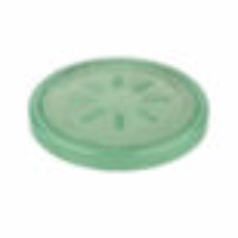 Picture of Winco EC-07-LID-JA Polypropylene Jade Replacement Lid for The EC-07-1, G.E.T. Eco-Takeouts