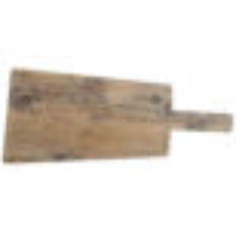 Picture of Winco SB-1375-COW 13.5 x 7.75 in. Faux Oak Wood Display with Foot & Ridge, 18.25 in. with Handle, 0.75 in. Tall