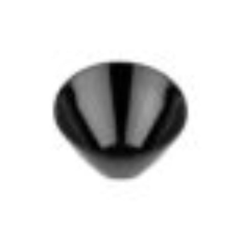 Picture of Winco B-783-BK 3 oz - 3.3 oz Rim-Full, 3.75 in. Cascading Petite Bowl, 2.25 in. Deep - Black