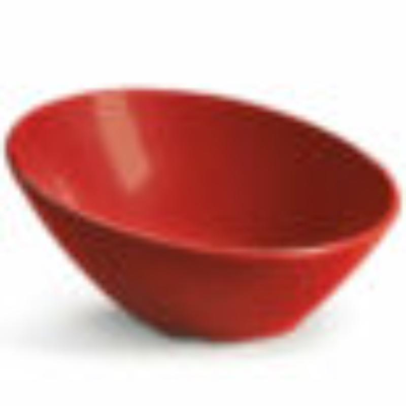 Picture of Winco B-782-CM 14 oz - 19.2 oz Rim-Full, 7.3 in. Cascading Bowl, 3.8 in. Deep - Cranberry