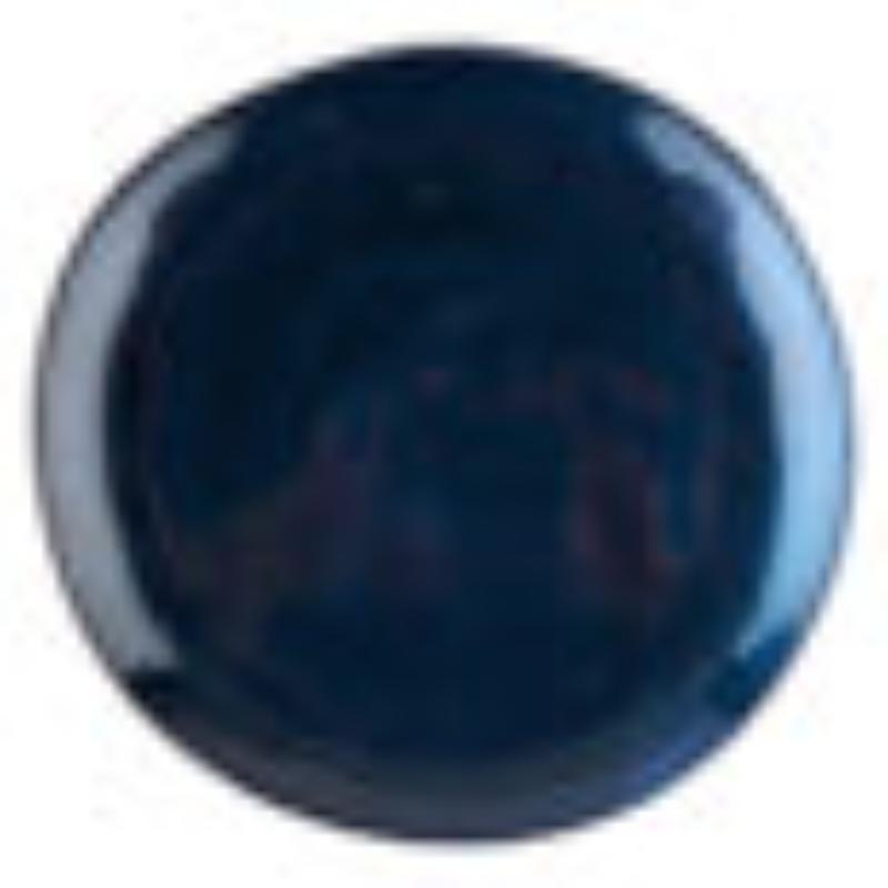 Picture of Winco CS-10-CSB 10.5 in. Irregular Round Coupe Plate - Cosmo Blue