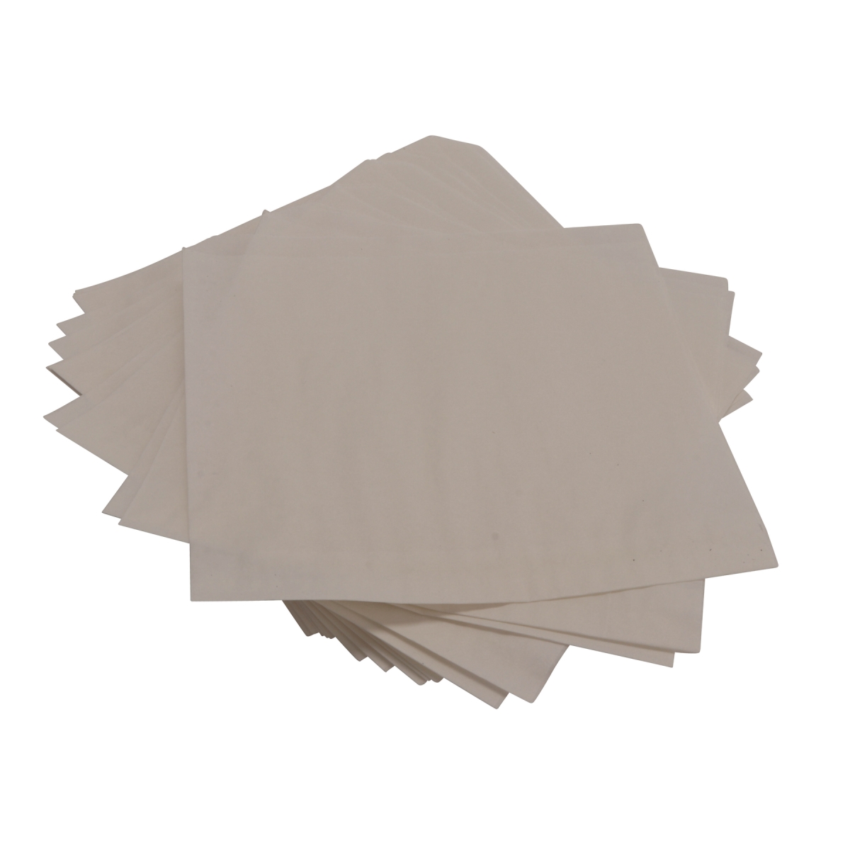 Picture of Winco 4-T2000 7 x 7 in. Food-Safe Double-Open Bag & Wire Cone Basket Liner & Deli Wrap, White, 2000 Piece