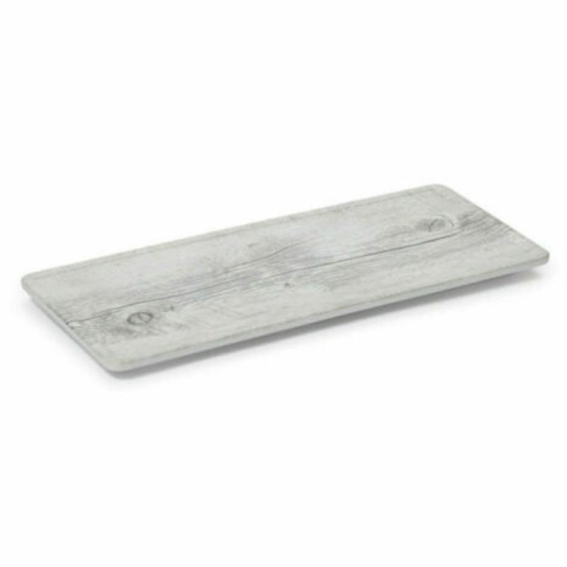 Picture of Winco SB-1460-WBW 14.5 x 6 in. Rectangular Melamine Faux White Birch Wood Display Board, 0.75 in. Tall, G.E.T. Madison Avenue