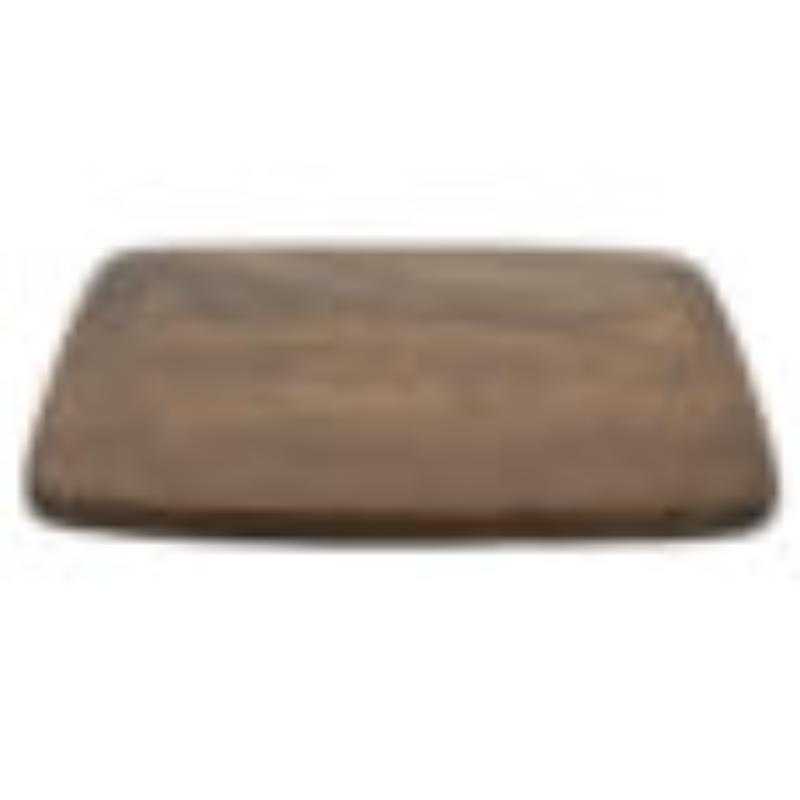 Picture of Winco WD-4-ASH 12 x 9 in. Large Rectangular Wood Serving Board, G.E.T. Taproot - Grey Ash