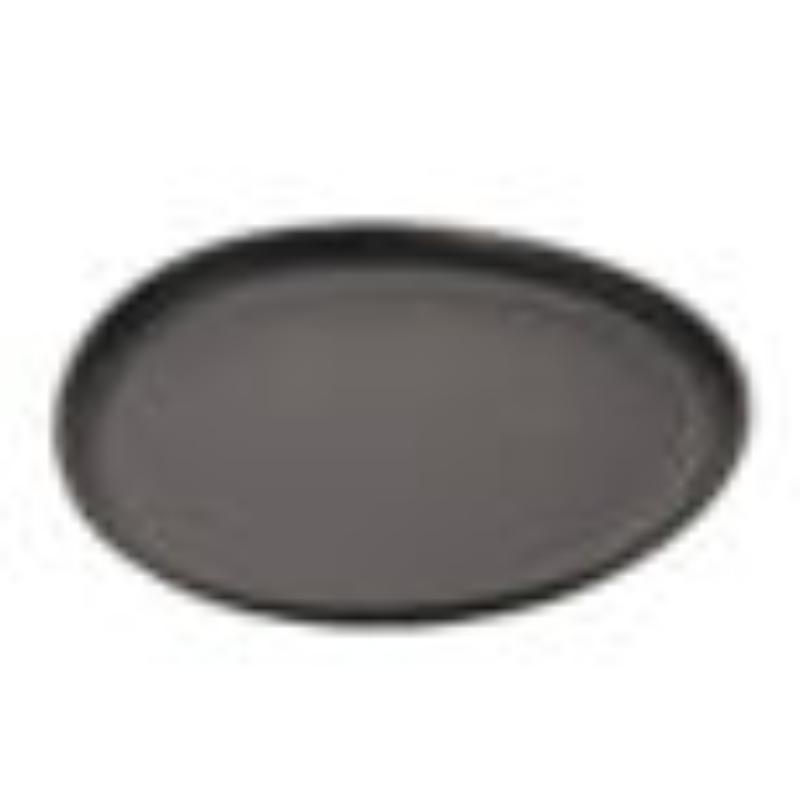 Picture of Winco CS-910-DG 9.1 in. Dark Grey Melamine Small Round Coupe Dinner Plate, G.E.T. Riverstone
